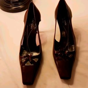 COPY - Kate Spade Ladies Heels. Brown. Size 9B, Italy.